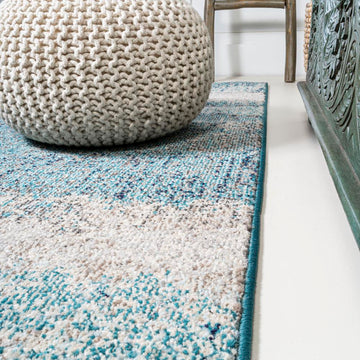 Contemporary Pop Modern Abstract Vintage Area Rug